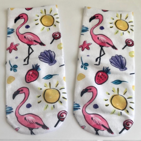 Flamingo Socks - Picture 1 of 2